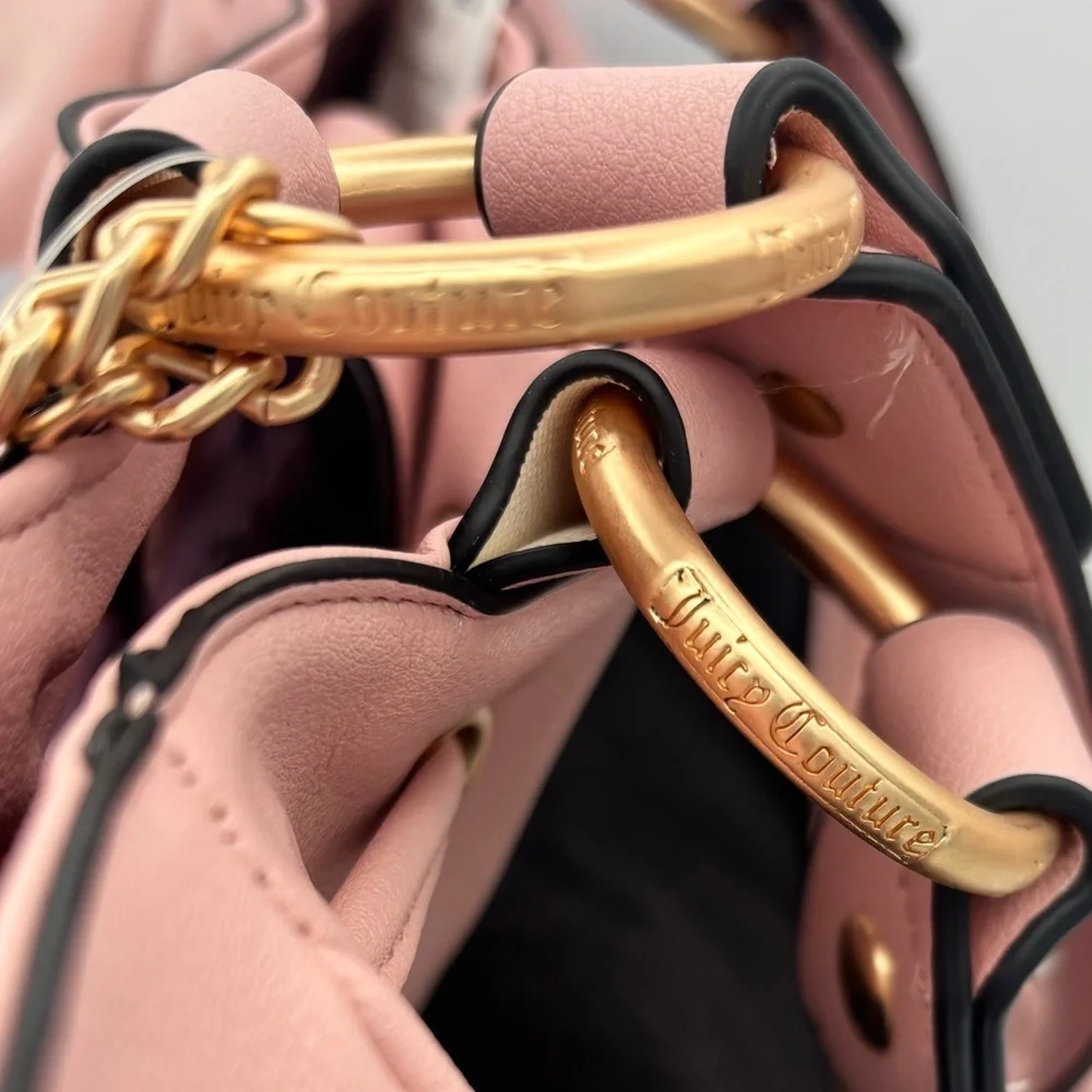 Juicy Couture Lovers Club Daydreamer Tote Bag - Black and Pink
